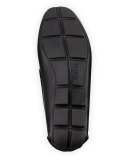 Saffiano Leather Driver, Black