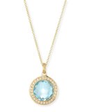 Rock Candy 18k Gold Mini Lollipop Necklace 