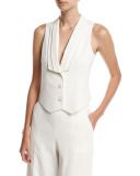 Collection Tux Vest, Off White