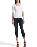 Glory Slim Boyfriend Jeans