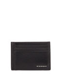 Bernie Leather Card Case, Black