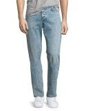 Standard Issue Fit 2 Mid-Rise Relaxed Slim-Fit Jeans, Blue