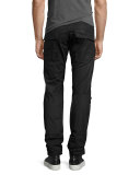 Air Defense 5620 3D Slim Cargo Jeans, Black