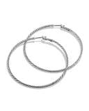 Cable Classics Hoop Earrings