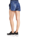 Logo-Front Lightweight Training Shorts, Navy/Black