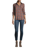The Stiletto Skinny Ankle Jeans, Nightfade