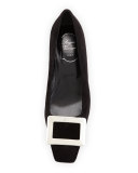 Decollette Belle Vivier Pump, Black