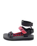 Printed Grip-Strap Sandal, Multi Pattern