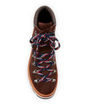 Men's Fashion Leather Mountain Boot, Brown