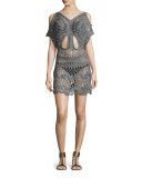 Python Crochet Coverup Tunic