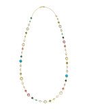 18k Gold Rock Candy Lollitini Necklace in Multi, 36"