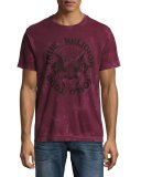 World Tour Eagle T-Shirt, Wine