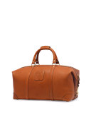Cavalier III No. 98 Large Leather Duffel Bag, Chestnut