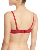 Intuition Underwire Demi Bra, Candy Apple