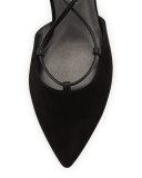 Gilligan Lace-Up d'Orsay Flat, Black
