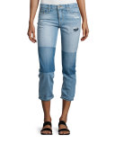 The Ex-Lover Distressed Cropped Jeans, Nicola