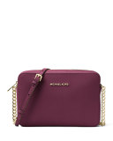 Jet Set Travel Large Crossbody Bag, Plum 