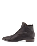 Arne Leather Ankle Boot, Black