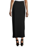 Anneliese Long Cady Skirt, Black