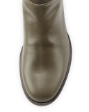 Millreef Leather Low Equestrian Boot, Green