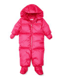 Quilted Bunting Snowsuit, Pink, Size 9-24 Months