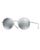 After Midnight Round Sunglasses, Gray