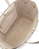 Ebury Pixel Simley Shopper Tote Bag, White