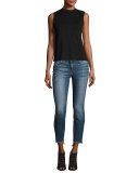 The Blondie Mid-Rise Skinny Ankle Jeans, Corynna