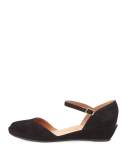 Noa Star Demi-Wedge Ballerina Flat, Black