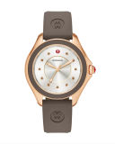 Cape Topaz Watch w/Silicone Strap