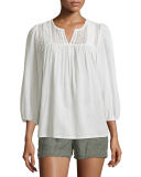 Alek Linen-Blend Shorts