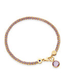Modern Love Bracelet with Amethyst