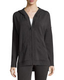 Mavis Zip Hoodie, Blackbear Heather