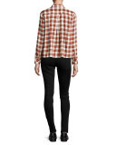 The Tuck Blouse, Danika Plaid