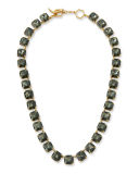 Faceted Crystal Short Necklace