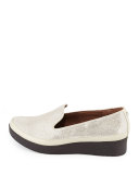 Verve Metallic Comfort Slip-On, Light Camel