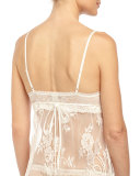 Alana Mesh-Lace G-String Thong, Ivory