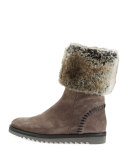 Paulette Faux-Fur Lined Boot, Graphite