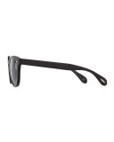 Sheldrake Plus 52 Photochromic Sunglasses, Black Matte