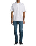 Richmond Short-Sleeve Shirt, White