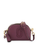 Shutter Small Leather Camera Bag, Iris