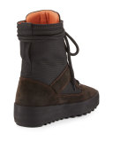 Suede Platform Desert Boot