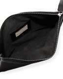 Monili Fringe Wristlet Clutch Bag, Black