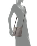 Medium Monili Bucket Bag, Ruthenium
