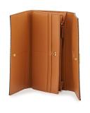 Heritage Large Tri-Fold Wallet, Cognac