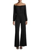 Paolo Off-the-Shoulder Jumpsuit 