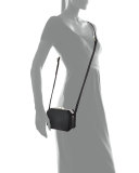 Jazz Octagonal Crossbody Bag, Black