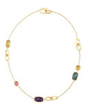 Murano Mix-Stone & Link Station Necklace, 18"