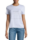 Established Short-Sleeve Logo Tee, Heather Gray