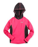 Heathered Raglan Reactor Hoodie, Size XXS-XL